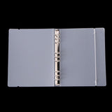 Maxbell plastic loose leaf binder document paper cover protector 283X217X35mm 9 ring