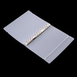 Maxbell plastic loose leaf binder document paper cover protector 283X217X35mm 9 ring