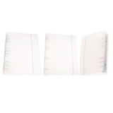 Maxbell plastic loose leaf binder document paper cover protector 283X217X35mm 9 ring