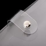 Maxbell PVC loose leaf binder document paper cover protector organizer 237X169X20mm