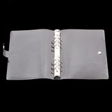 Maxbell PVC loose leaf binder document paper cover protector organizer 237X169X20mm