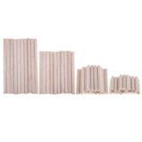 Maxbell Round Balsa Wood Stick Unfinished Woodcraft Stick Dowel Rod 10 Pieces 110mm