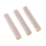 Maxbell Round Balsa Wood Stick Unfinished Woodcraft Stick Dowel Rod 20 Pieces 50mm