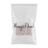 Maxbell Round Balsa Wood Stick Unfinished Woodcraft Stick Dowel Rod 20 Pieces 50mm