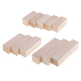Maxbell 3/5 piece Balsa Wood Blocks DIY Modelling Craft Wood Working Materials 70mm
