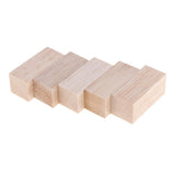 Maxbell 3/5 piece Balsa Wood Blocks DIY Modelling Craft Wood Working Materials 70mm