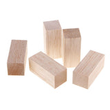 Maxbell 3/5 piece Balsa Wood Blocks DIY Modelling Craft Wood Working Materials 70mm