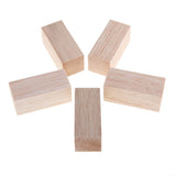 Maxbell 3/5 piece Balsa Wood Blocks DIY Modelling Craft Wood Working Materials 70mm