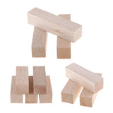 Maxbell 3/5 piece Balsa Wood Blocks DIY Modelling Craft Wood Working Materials 70mm