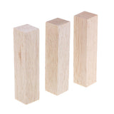 Maxbell 3/5 piece Balsa Wood Blocks DIY Modelling Craft Wood Working Materials 130mm