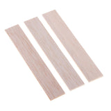Maxbell Natural Round Balsa Wood Woodcraft Flat Sticks Dowel 20 Pieces 110mm