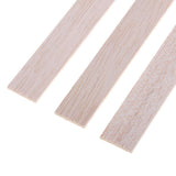 Maxbell Natural Round Balsa Wood Woodcraft Flat Sticks Dowel 10 Pieces 180mm