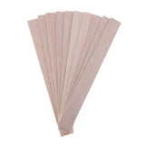 Maxbell Natural Round Balsa Wood Woodcraft Flat Sticks Dowel 10 Pieces 180mm