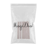 Maxbell Natural Round Balsa Wood Woodcraft Flat Sticks Dowel 10 Pieces 180mm