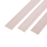 Maxbell Natural Round Balsa Wood Woodcraft Flat Sticks Dowel 10 Pieces 150mm