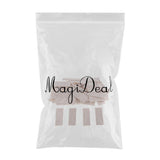 Maxbell Natural Round Balsa Wood Woodcraft Flat Sticks Dowel 50 Pieces 50mm