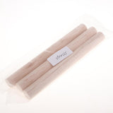 Maxbell 20mm Round Balsa Wood Sticks Unfinished Woodcraft Stick Dowel Rod 3 Pieces 200mm