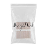 Maxbell 20mm Round Balsa Wood Sticks Unfinished Woodcraft Stick Dowel Rod 10 Pieces 50mm