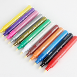 Maxbell Water-proof Acrylic Paint Marker Pen Art Permanent Paint Pens Markers purple