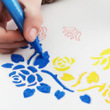 Maxbell Water-proof Acrylic Paint Marker Pen Art Permanent Paint Pens Markers blue