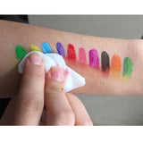Max Water Based Matte Face Body Paints Pigments for Make Fancy Party light gray