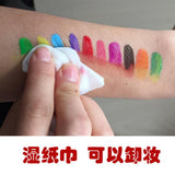 Max Water Based Matte Face Body Paints Pigments for Make Fancy Party light gray