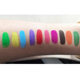 Max Fluorescence Water Based Face Body Paints Pigments for Make up red orange