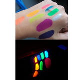 Max Fluorescence Water Based Face Body Paints Pigments for Make up purple