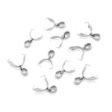 Maxbell 20 Set Pinch Clip Bail Clasp Pendant Connector Charms Jewelry Making 5x18mm