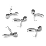 Maxbell 20 Set Pinch Clip Bail Clasp Pendant Connector Charms Jewelry Making 4x16mm