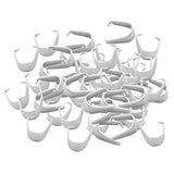 Maxbell 200 Pieces Stainless Steel Pendant Pinch Bails Connector Findings 5x10mm