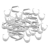 Maxbell 200 Pieces Stainless Steel Pendant Pinch Bails Connector Findings 3x7mm