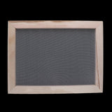 Maxbell Wooden Paper Making Mould Frame Screen for Paper Handcraft 19x25cm