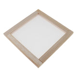 Maxbell Wooden Paper Making Mould Frame Screen for Paper Handcraft 20x20cm