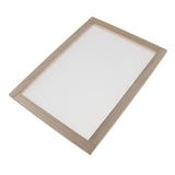 Maxbell Wooden Paper Making Mould Frame Screen for Paper Handcraft 34x25cm