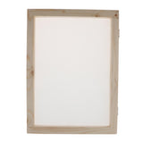 Maxbell 2 In 1 Wooden Paper Making Mould Frame Screen Tool for Handcraft 18x12.5cm