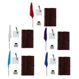 Maxbell Handmade Vintage Journal Diary Notebook Leather Writing Notebook Navy Blue