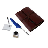 Maxbell Handmade Vintage Journal Diary Notebook Leather Writing Notebook Navy Blue
