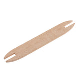 Maxbell Beechwood weaving knitting shuttle stick needle shuttle DIY tool 155x23x4mm