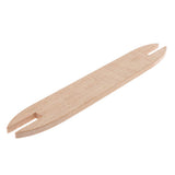 Maxbell Beechwood weaving knitting shuttle stick needle shuttle DIY tool 155x23x4mm