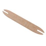 Maxbell Beechwood weaving knitting shuttle stick needle shuttle DIY tool 155x23x4mm