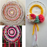 Max Round Wooden Knitting Loom DIY Craft Weaving Tool for Wall Hanging Crafts
