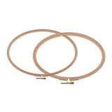 Max wooden Oval Cross Stitch Hoops Needlework Embroidery Sewing Hoop 295x200mm
