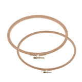 Max wooden Oval Cross Stitch Hoops Needlework Embroidery Sewing Hoop 295x200mm