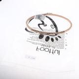 Max wooden Oval Cross Stitch Hoops Needlework Embroidery Sewing Hoop 295x200mm