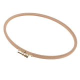 Max wooden Oval Cross Stitch Hoops Needlework Embroidery Sewing Hoop 295x200mm