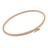 Max wooden Oval Cross Stitch Hoops Needlework Embroidery Sewing Hoop 295x200mm