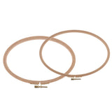 Max wooden Oval Cross Stitch Hoops Needlework Embroidery Sewing Hoop 295x200mm