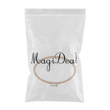 Maxbell wooden Oval Cross Stitch Hoops Needlework Embroidery Sewing Hoop 210x130mm