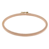 Maxbell wooden Oval Cross Stitch Hoops Needlework Embroidery Sewing Hoop 210x130mm